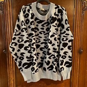 Oddi cheetah print sweater.